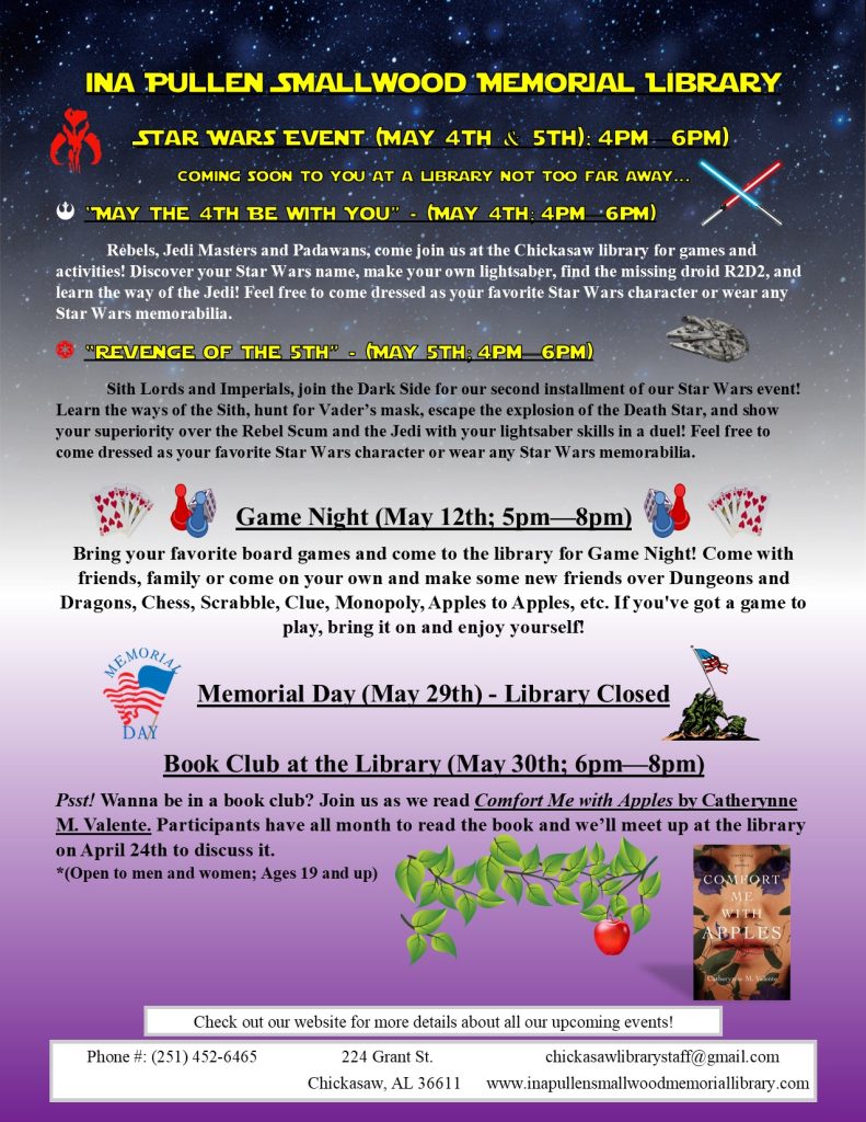 2023 May Library Flyer