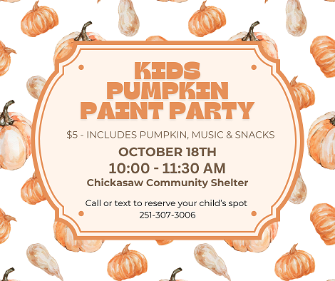 Kids Pumpkin Paint Party